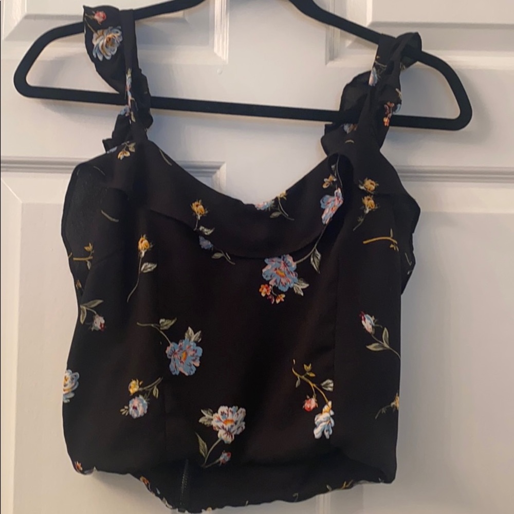 Floral 2 piece pant and tank set worn once!